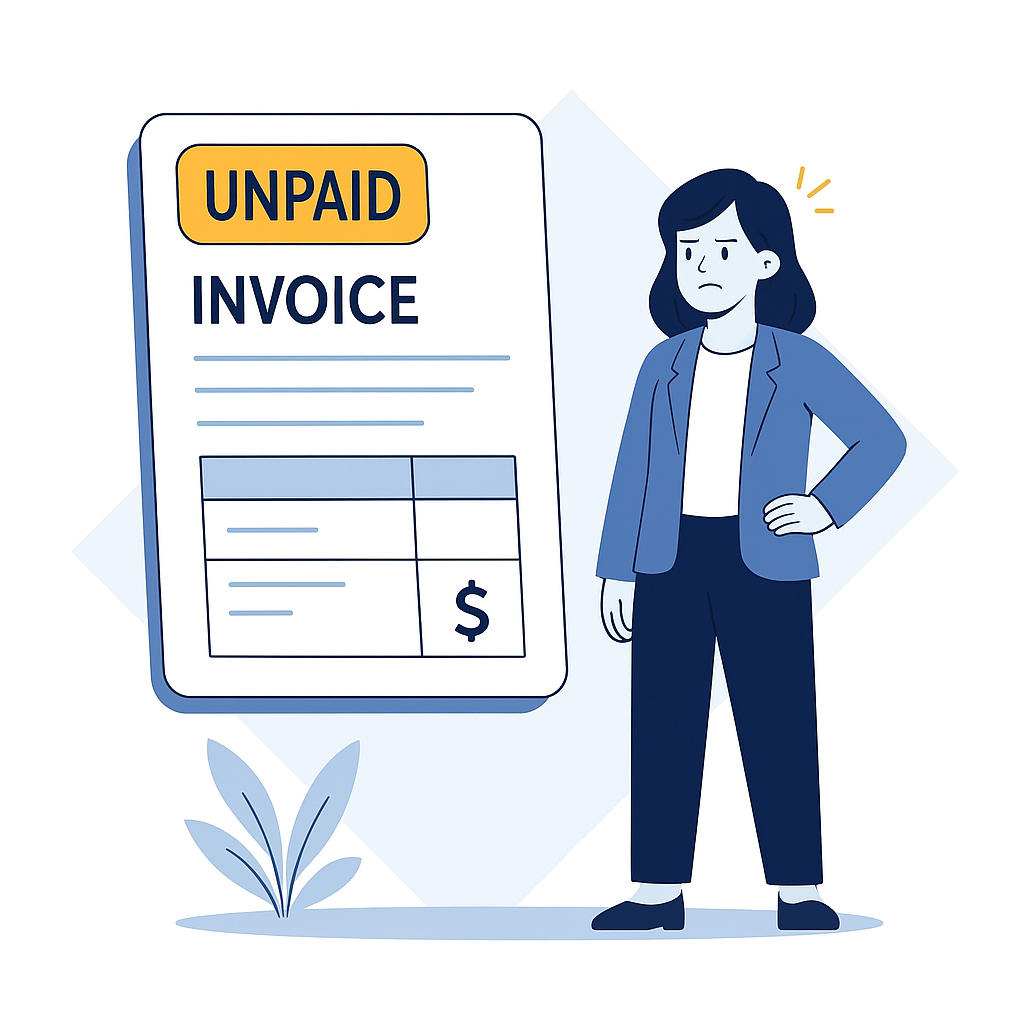 Unpaid wages recovery illustration